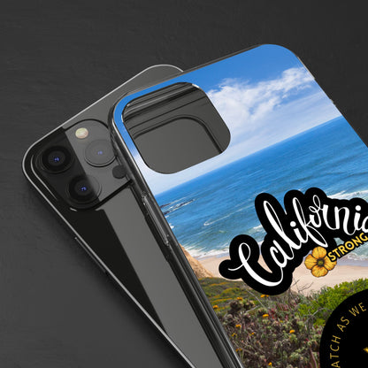Rebuild California  - Phone Case - Clear Cases with Sunset Design📱