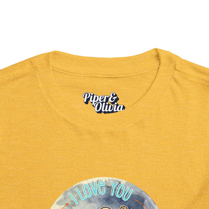 To The Moon - Unisex Toddler/Kid - Front  Print on Light & Dark Tees 👕