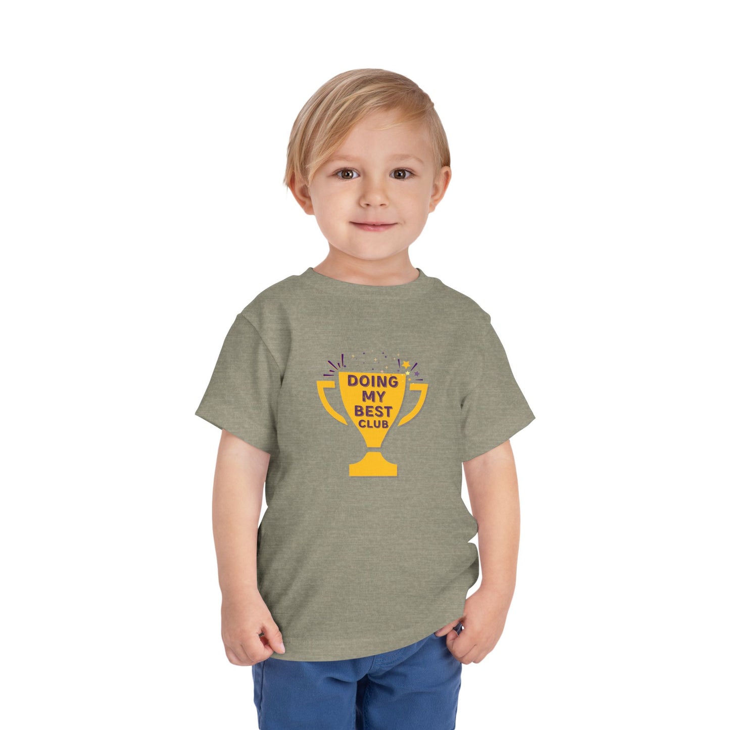 Doing My Best - Unisex Toddler/Kid - Front Print on Light & Dark Tees👕