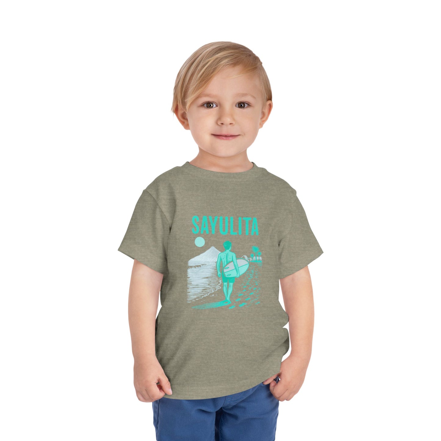 Sayulita- Unisex Toddler/Kid - Front  Print on Light & Dark Tees 👕