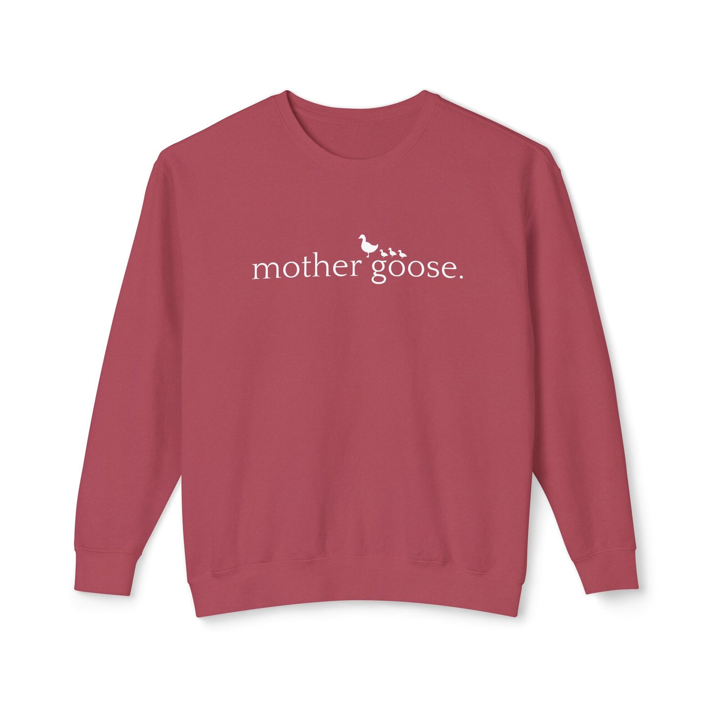 Mother Goose - Unisex - On Dark Lightweight Crewneck Sweatshirt 👕
