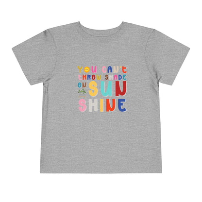 Can't Throw Shade - Front Print on Light & Dark Tees 👕