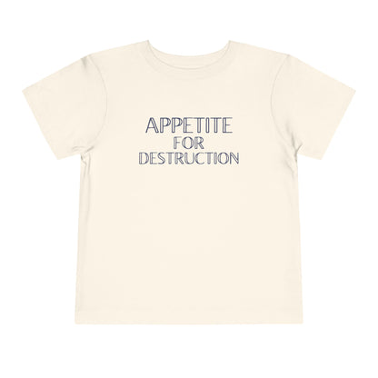 Appetite for Destruction - Unisex Toddler/Kid - Front & Back Print on Light & Dark Tees👕