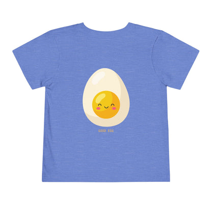 Good Egg - Unisex Toddler/Kid - Front  Back Print on Light & Dark Tees 👕