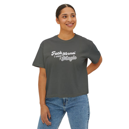 I Want Magic - Woman's Boxy Tee 👕