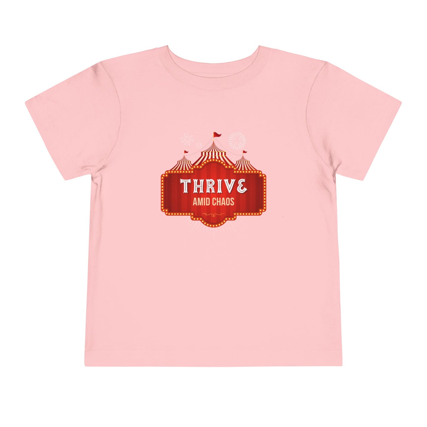 Thrive Amid Chaos - Unisex Toddler/Kid - Front  Print on Light & Dark Tees 👕