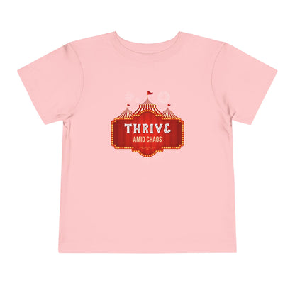 Thrive Amid Chaos - Unisex Toddler/Kid - Front  Print on Light & Dark Tees 👕