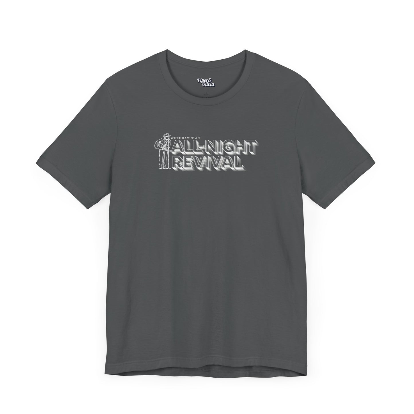 All Night Revival - Unisex Fit - Dark & Light Tees 👕