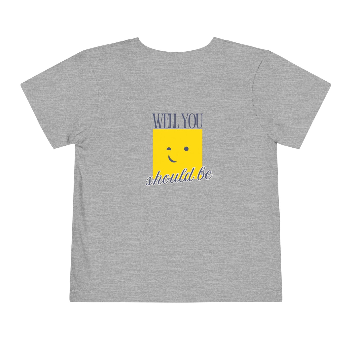 Little Old Me - Unisex Toddler/Kid - Front & Back Print on Light & Dark Tees👕