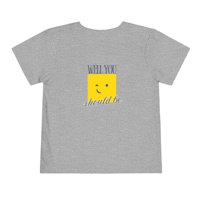 Little Old Me - Unisex Toddler/Kid - Front & Back Print on Light & Dark Tees👕