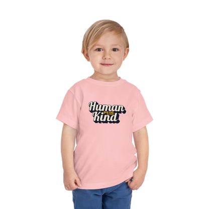 Human Kind - Unisex Toddler/Kid - Front Print on Light & Dark Tees👕