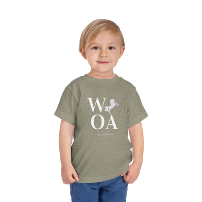 WHOA - Unisex Toddler/Kid - Front Print on Light & Dark Tees👕