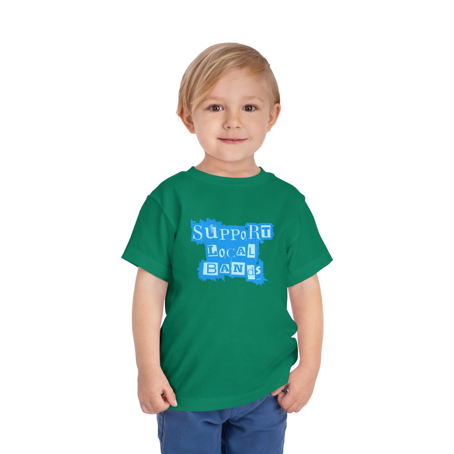 Support Local Bands Punky - Unisex Toddler/Kid - Front Print on Light & Dark Tees👕