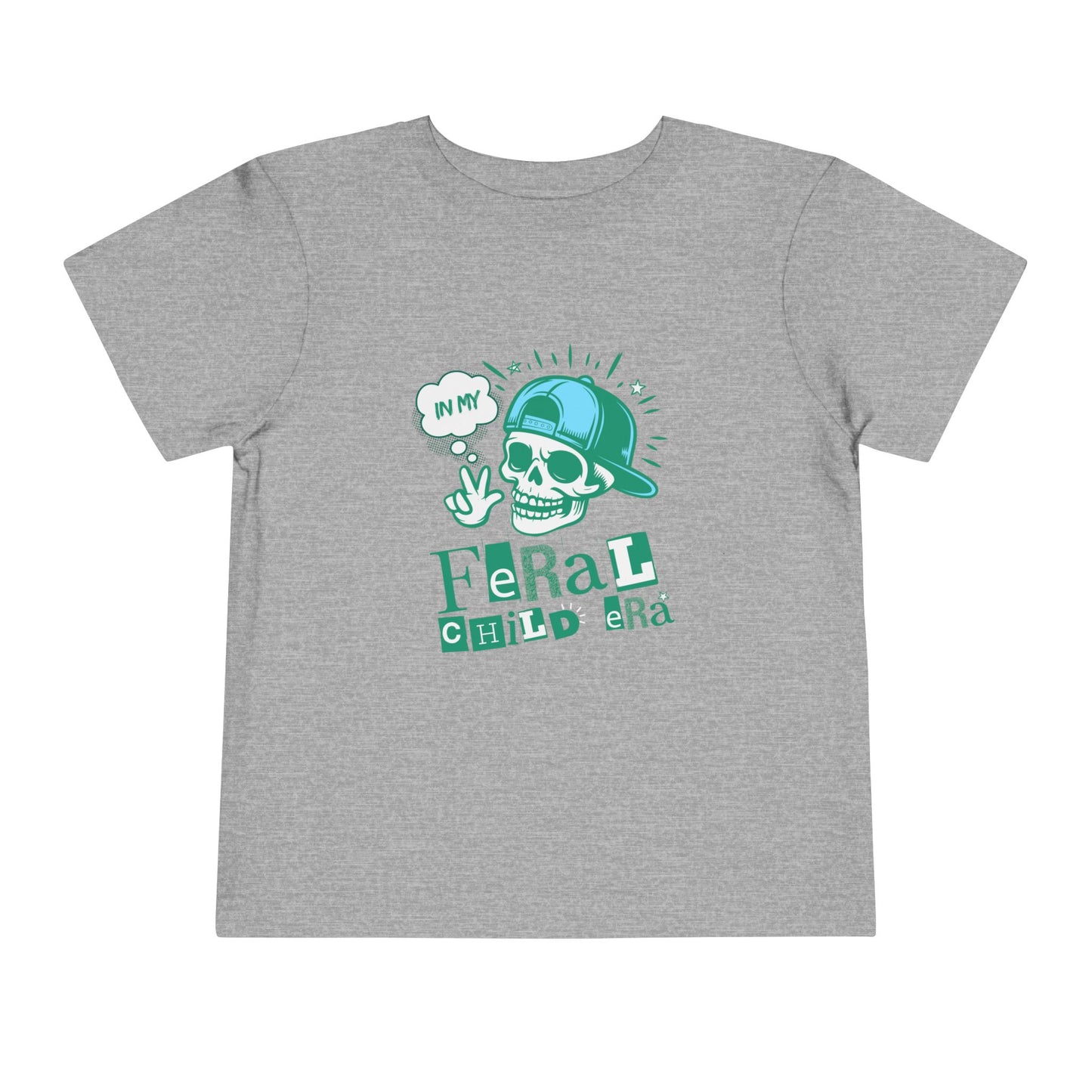 Feral Child - Unisex Toddler/Kid - Front  Print on Light & Dark Tees 👕