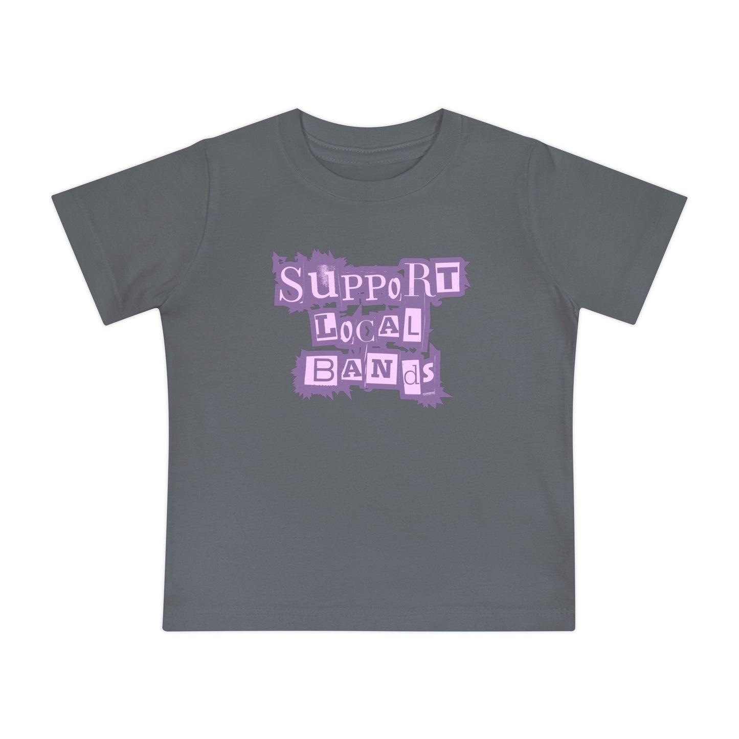 Rustic Support Local Bands - Unisex Baby/Toddler - on Light & Dark Tees👕