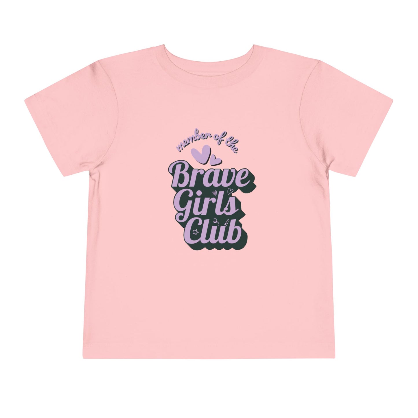 Brave Girls Club - Unisex Toddler/Kid - Front  Print on Light & Dark Tees 👕