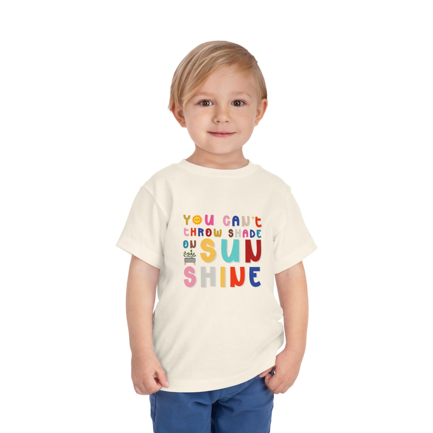 Can't Throw Shade - Front Print on Light & Dark Tees 👕