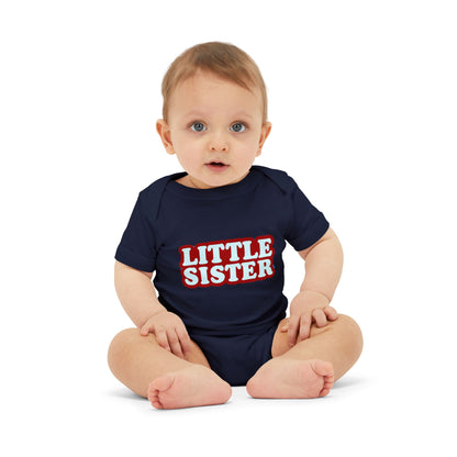 Little Sister - Unisex Baby - on Light & Dark Onsies👕