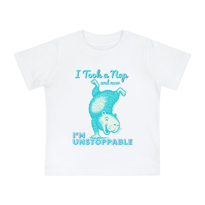 I'm Unstoppable - Unisex Baby/Toddler - on Light & Dark Tees👕