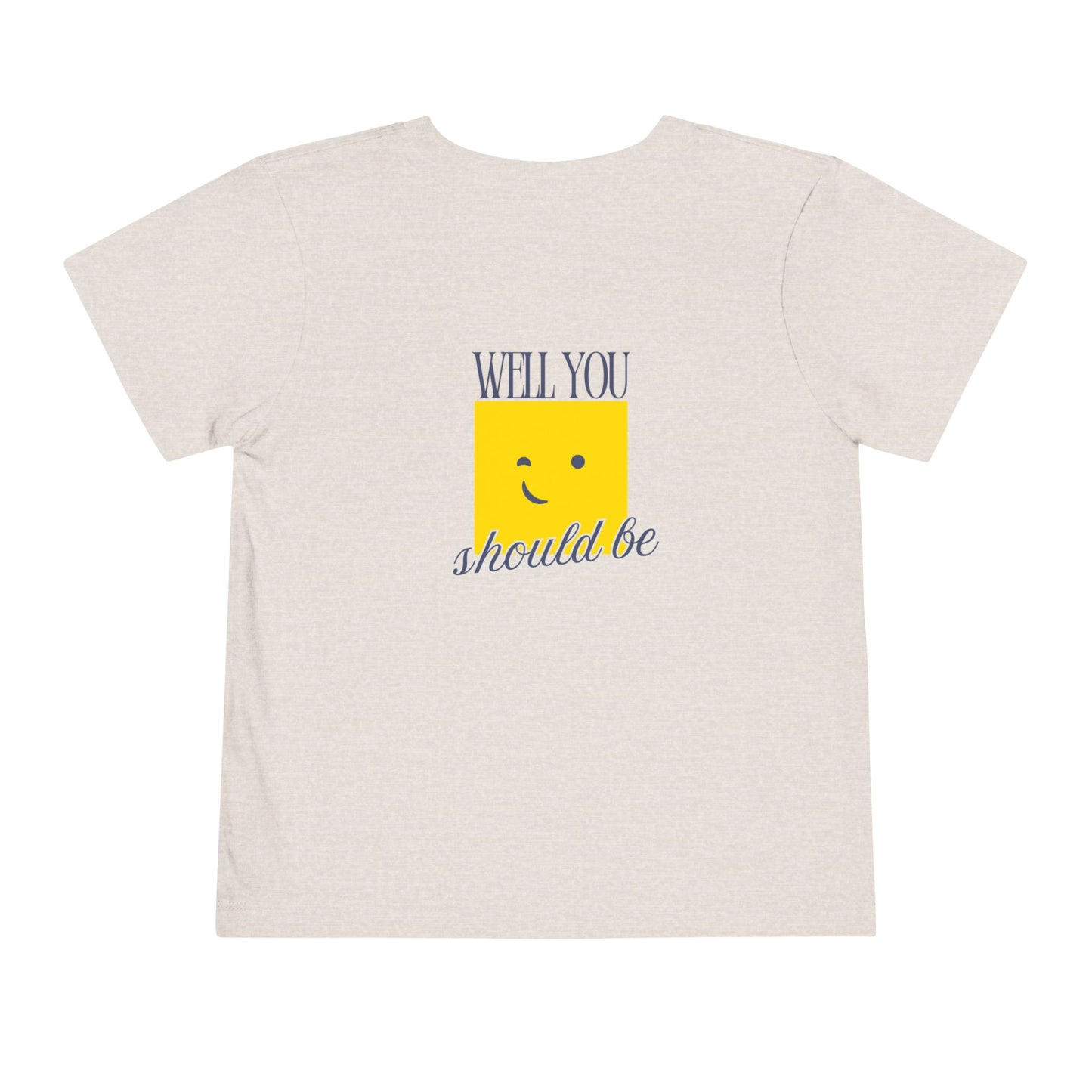 Little Old Me - Unisex Toddler/Kid - Front & Back Print on Light & Dark Tees👕