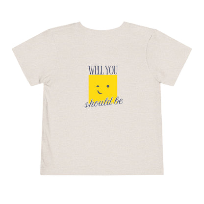 Little Old Me - Unisex Toddler/Kid - Front & Back Print on Light & Dark Tees👕