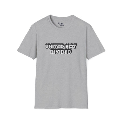 United Not Divided - Unisex - On Dark and Light Colored Tee👕