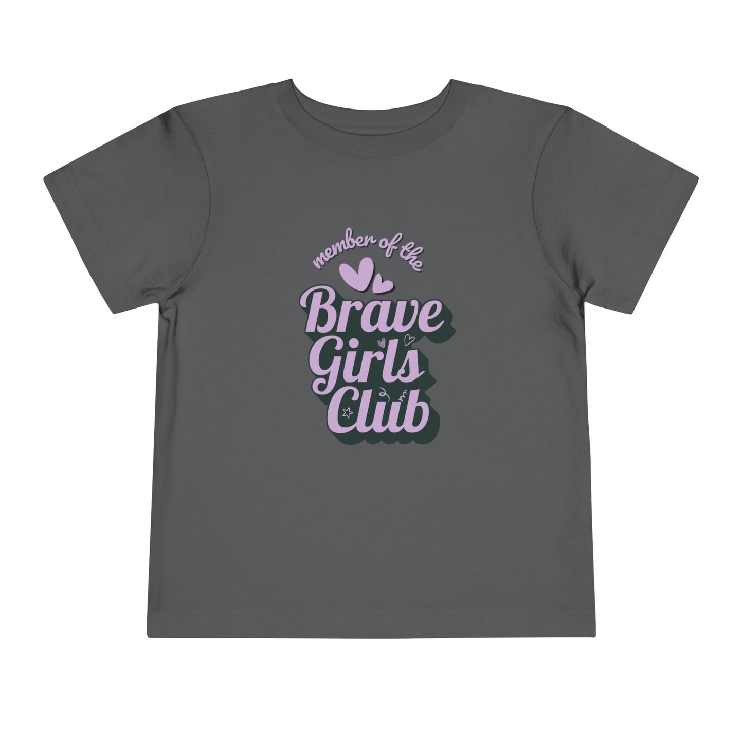Brave Girls Club - Unisex Toddler/Kid - Front  Print on Light & Dark Tees 👕