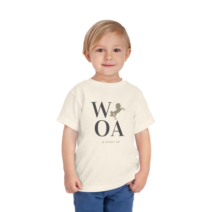 WHOA - Unisex Toddler/Kid - Front Print on Light & Dark Tees👕