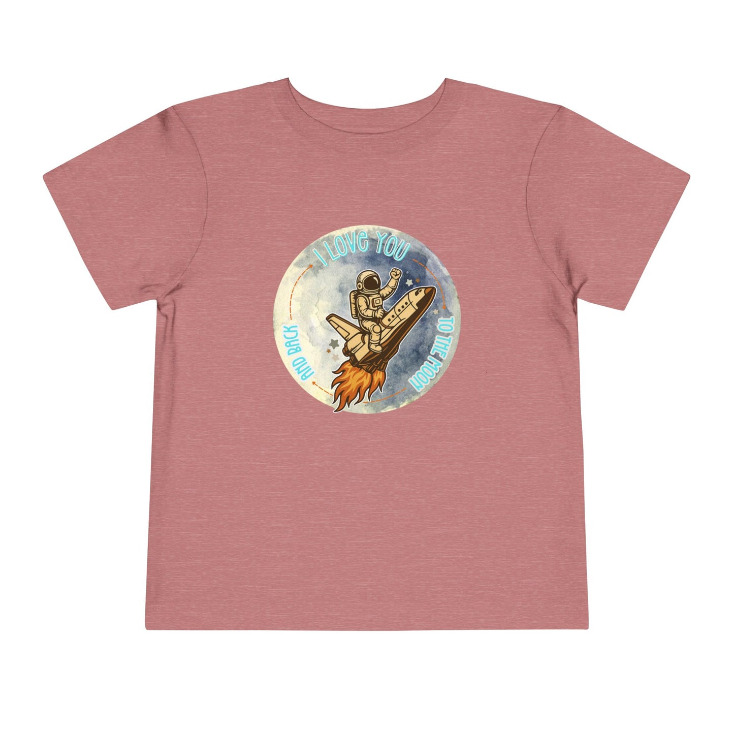To The Moon - Unisex Toddler/Kid - Front  Print on Light & Dark Tees 👕