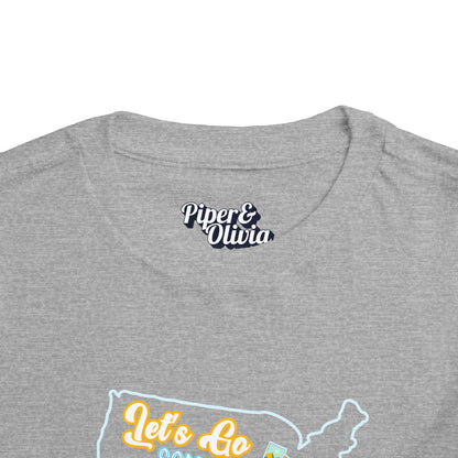 Let's Go Somewhere - Unisex Toddler/Kid - Front Print on Light & Dark Tees👕