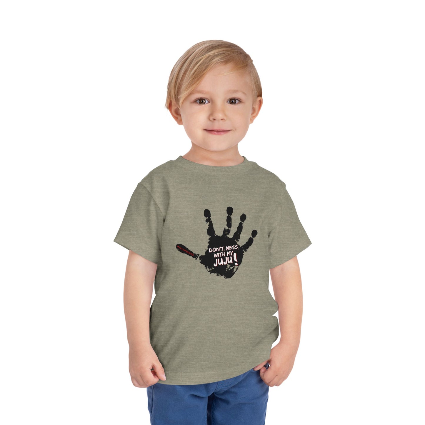 Mess With My Juju - Unisex Toddler/Kid - Front  Print on Light & Dark Tees 👕