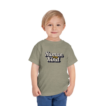 Human Kind - Unisex Toddler/Kid - Front Print on Light & Dark Tees👕