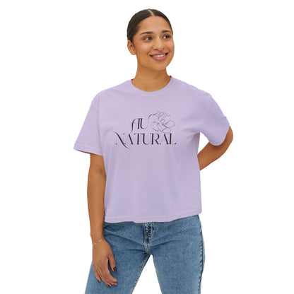 Au Natural - Woman's Boxy Tee 👕