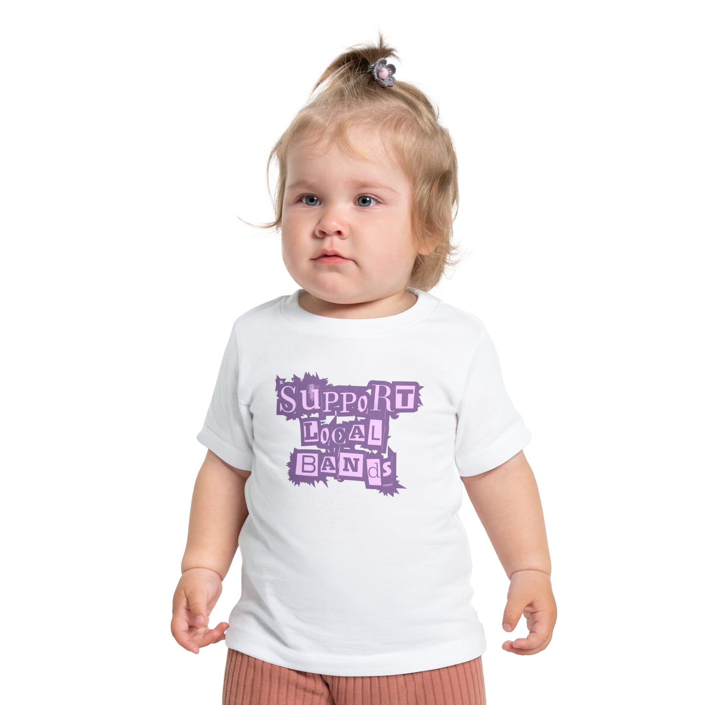 Rustic Support Local Bands - Unisex Baby/Toddler - on Light & Dark Tees👕
