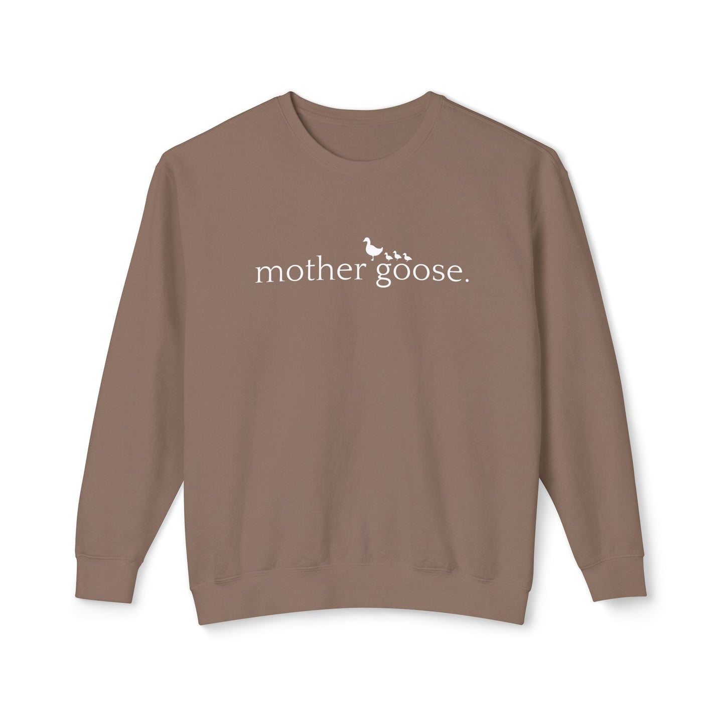 Mother Goose - Unisex - On Dark Lightweight Crewneck Sweatshirt 👕