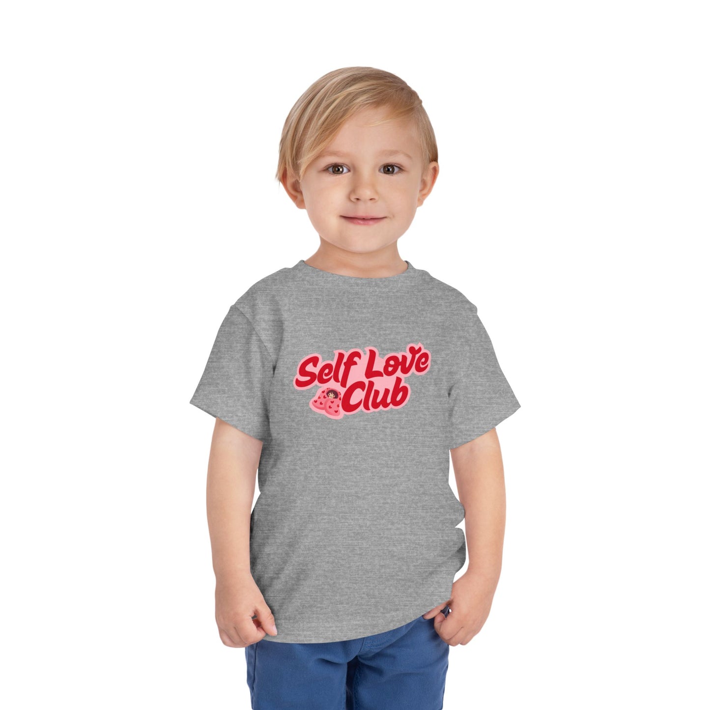 Self Love Club - Toddler/Kid - Front Print on Light & Dark Tees👕