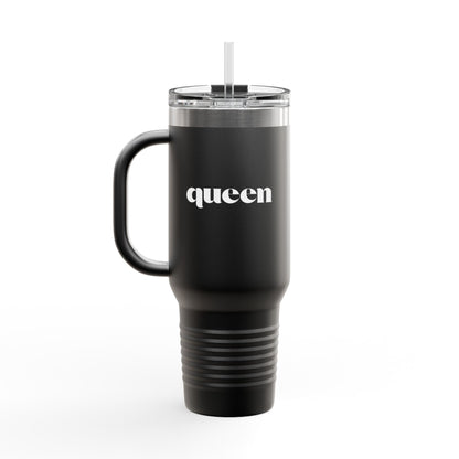 Queen Keeping Everyone Alive - Insulated Travel Mug