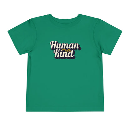 Human Kind - Unisex Toddler/Kid - Front Print on Light & Dark Tees👕