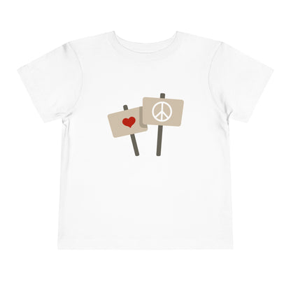 Little Hearts - Unisex Toddler/Kids - Front & Back Print on Light & Dark Tees👕