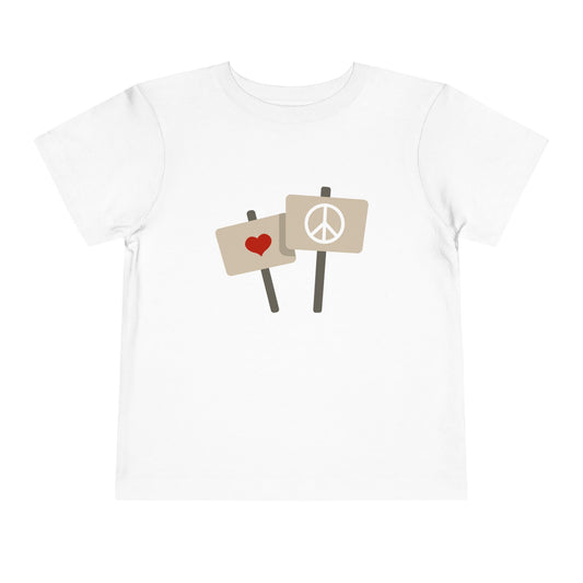 Little Hearts - Unisex Toddler/Kids - Front & Back Print on Light & Dark Tees👕