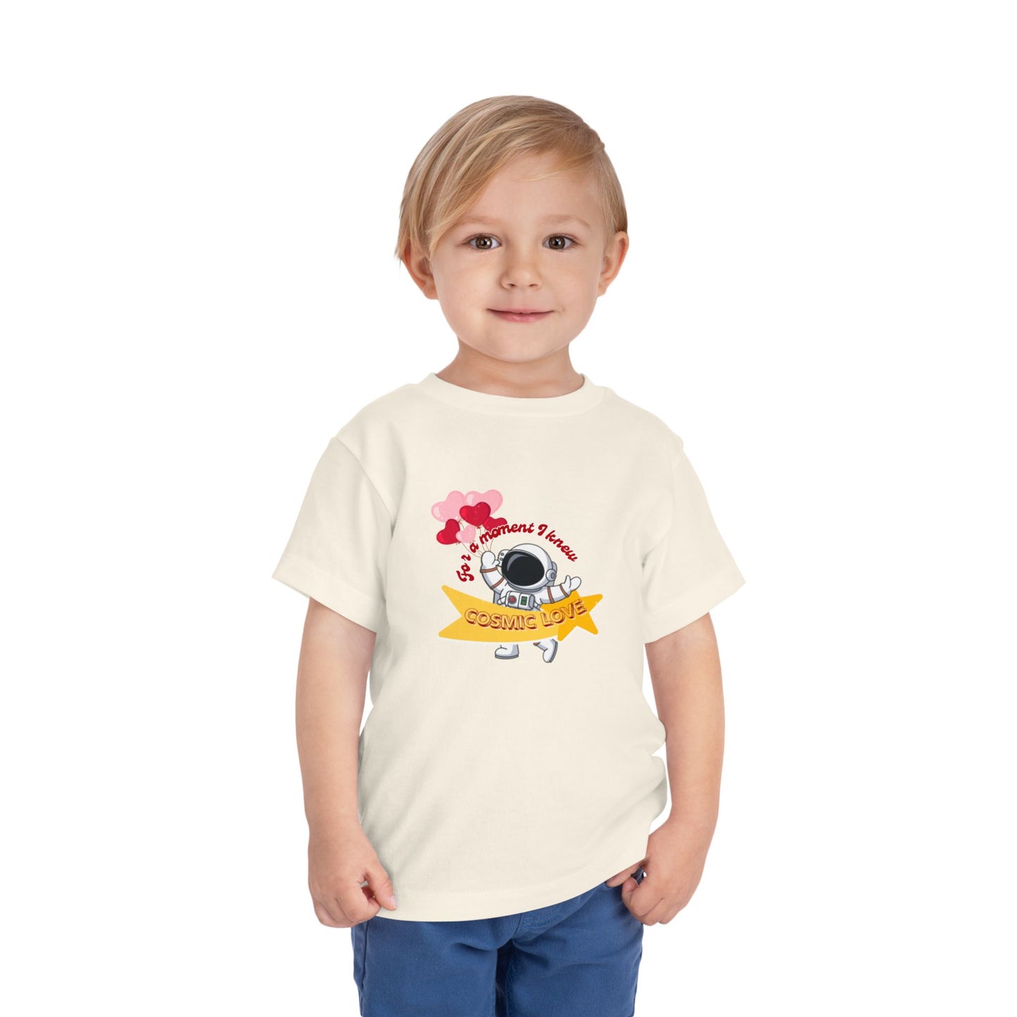 Cosmic Love - Unisex Toddler/Kid - Front Print on Light & Dark Tees👕