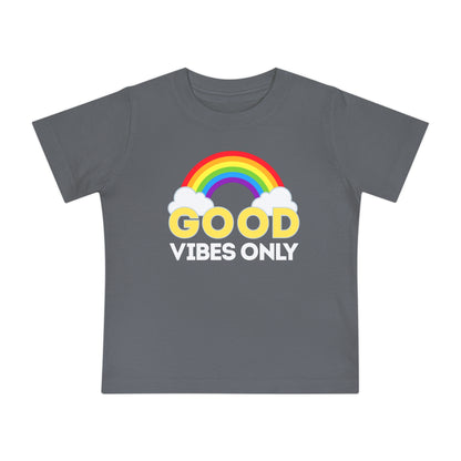 Good Vibes Only - Unisex Baby/Toddler - on Light & Dark Tees👕