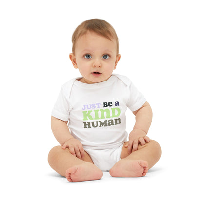 Kind Human - Unisex Baby - on Light & Dark Onsies👕