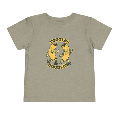 Tootles Noodles - Unisex Toddler/Kid - Front  Print on Light & Dark Tees 👕