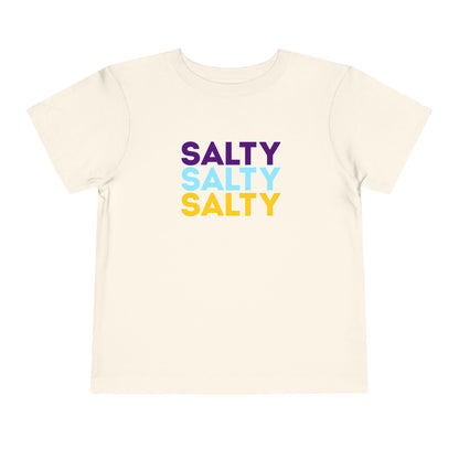 Salty Lil' Stinker - Unisex Toddler/Kid  - Front & Back Print on Light & Dark Tees👕