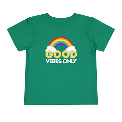 Good Vibes - Unisex Toddler/Kid - Front Print on Light & Dark Tees👕