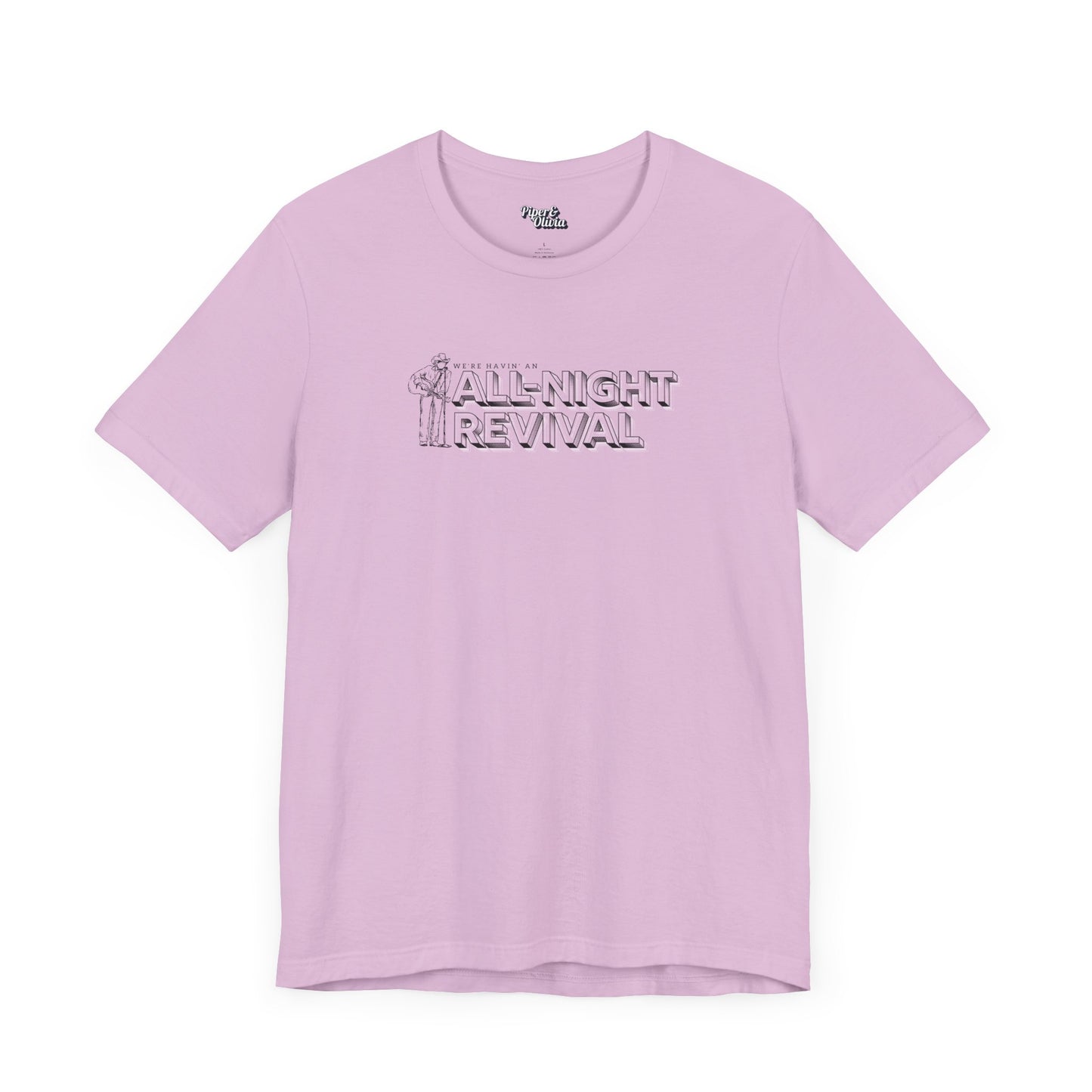 All Night Revival - Unisex Fit - Dark & Light Tees 👕