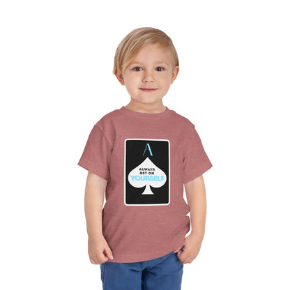 Bet On Yourself - Unisex Toddler/Kid - Front Print on Light & Dark Tees👕