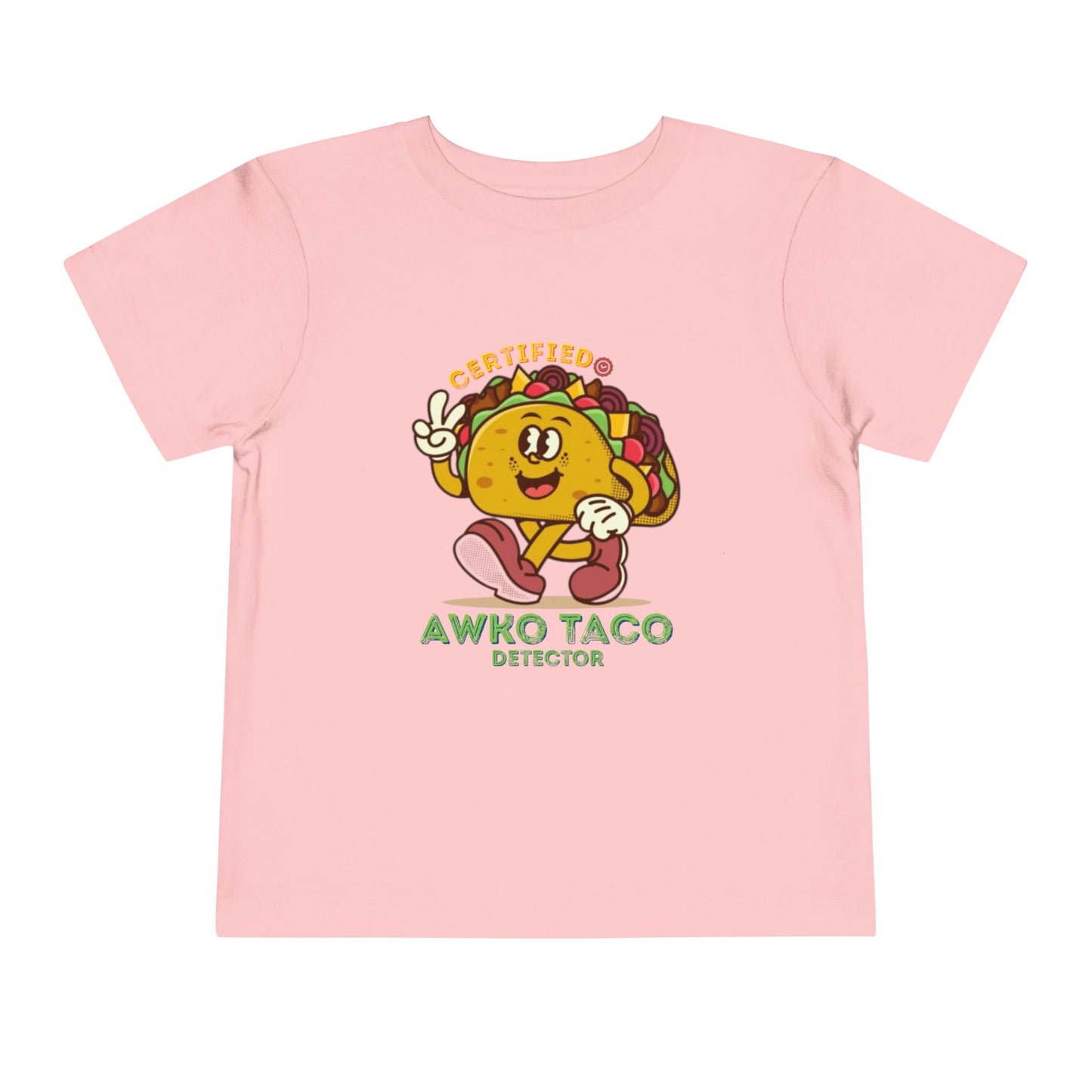 Awko Taco - Unisex Toddler/Kid - Front Print on Light & Dark Tees 👕