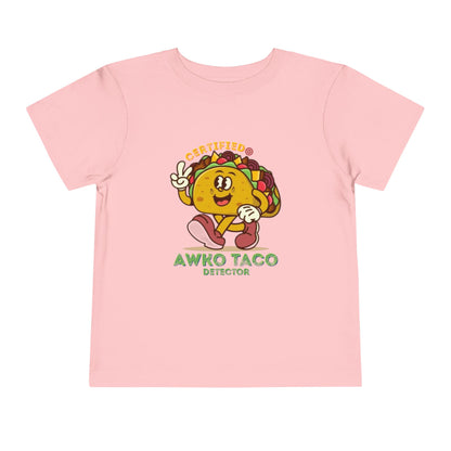 Awko Taco - Unisex Toddler/Kid - Front Print on Light & Dark Tees 👕